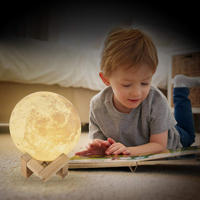 3D LED Night Moon Lamp